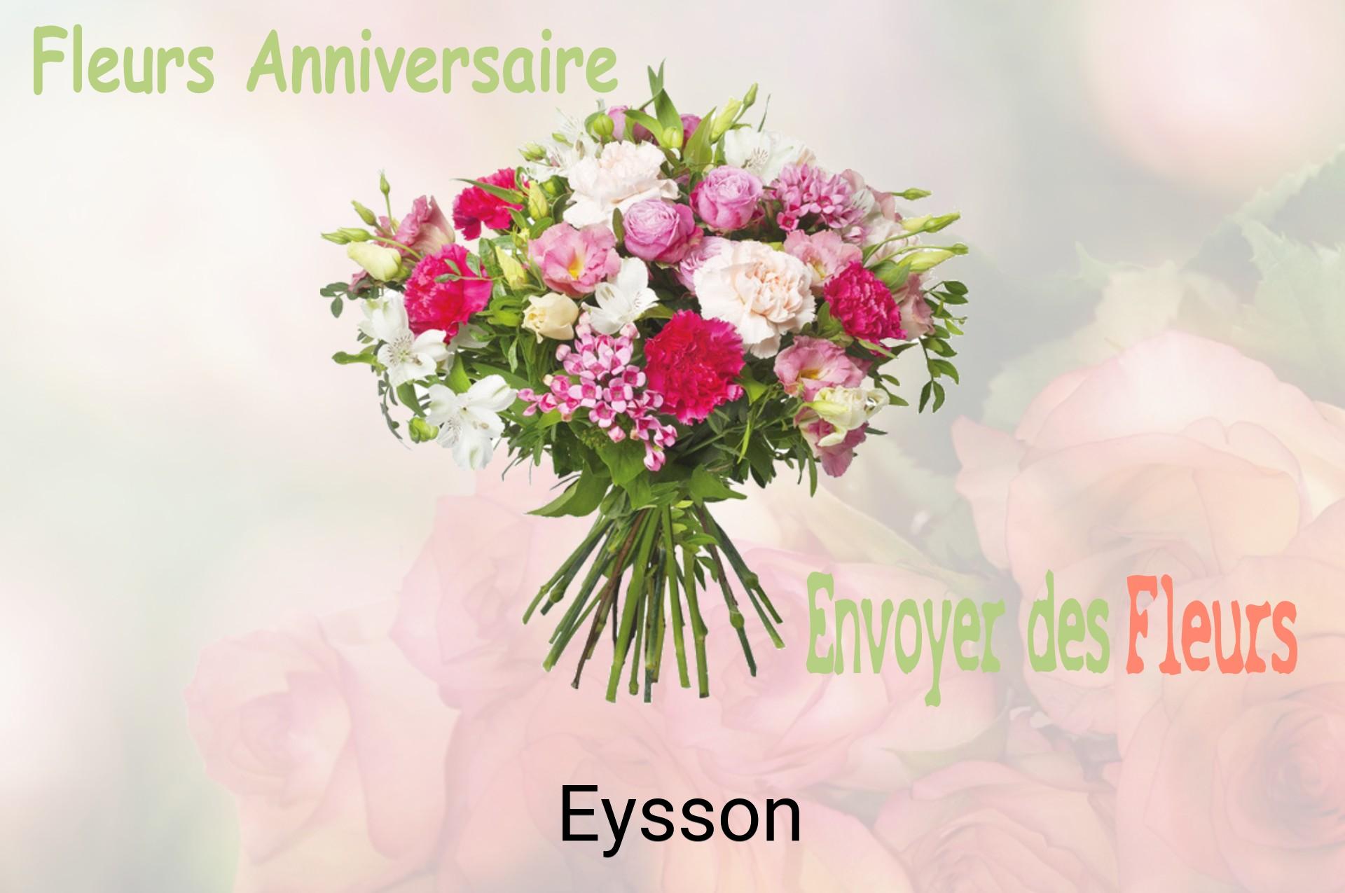 Bouquet de fleurs d’anniversaire livré à Eysson